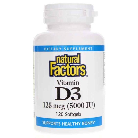 Vitamin D3 125 Mcg (5000 IU), NF